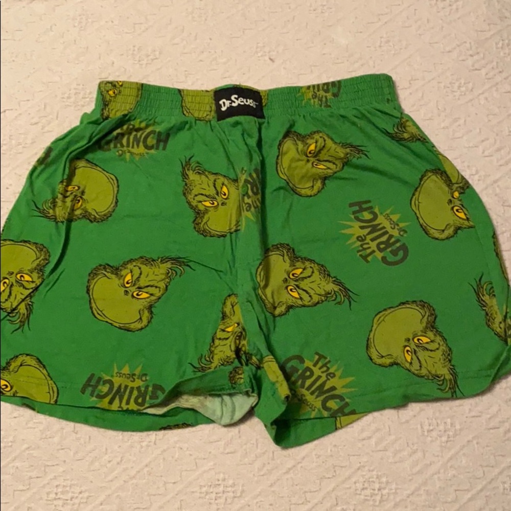 The Grinch men’s boxers